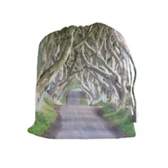 Dark Hedges, Ireland Drawstring Pouches (extra Large)