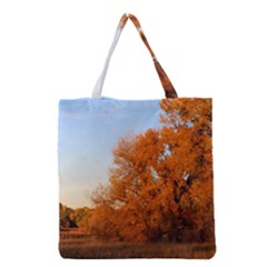 Beautiful Autumn Day Grocery Tote Bags