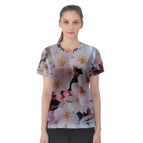 Sakura Women s Sport Mesh Tees by trendistuff