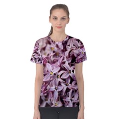 Purple Lilacs Women s Cotton Tee