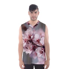 Plum Blossoms Men s Basketball Tank Top by trendistuff