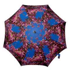 Pink Flowers Hook Handle Umbrellas (small)