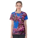 PINK FLOWERS Women s Cotton Tee View1