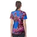 PINK FLOWERS Women s Cotton Tee View2