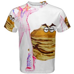 Mal Girl And Mr Pancake Men s Cotton Tees