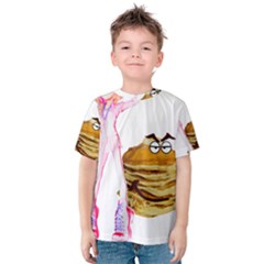 Mal Girl And Mr Pancake Kid s Cotton Tee