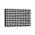 Black And White Scallop Repeat Pattern Mini Canvas 6  x 4  View1