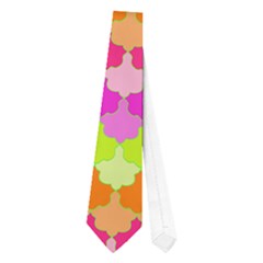 Scallop Pattern Repeat In ‘la’ Bright Colors Neckties (one Side)  by PaperandFrill