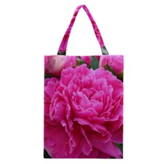 Paeonia Eleanor Classic Tote Bags