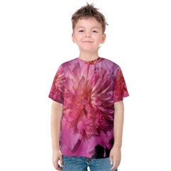 Paeonia Coral Kid s Cotton Tee