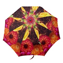 Bunch Of Flowers Folding Umbrellas