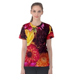 Bunch Of Flowers Women s Cotton Tee