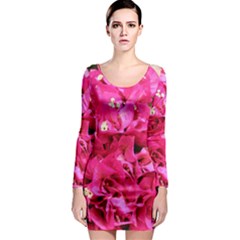 Bougainvillea Long Sleeve Bodycon Dresses