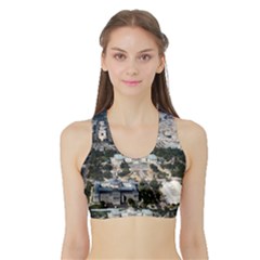 Washington Dc Women s Sports Bra With Border