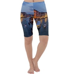 Venice Canal Cropped Leggings