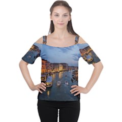 Venice Canal Women s Cutout Shoulder Tee