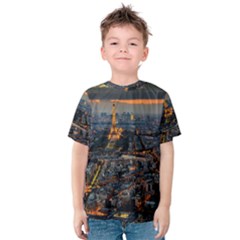 Paris From Above Kid s Cotton Tee