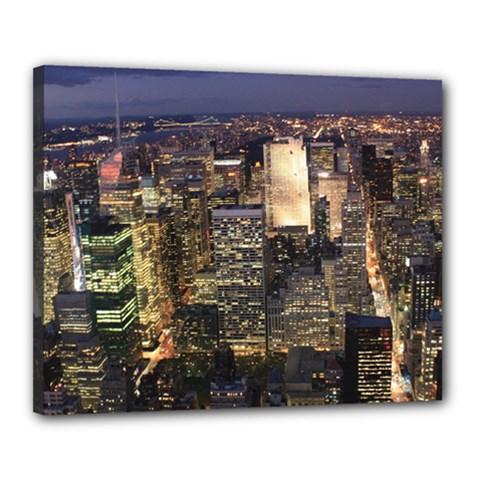 New York 1 Canvas 20  X 16  by trendistuff