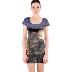 New York 1 Short Sleeve Bodycon Dresses