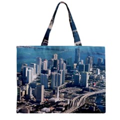 Miami Zipper Tiny Tote Bags