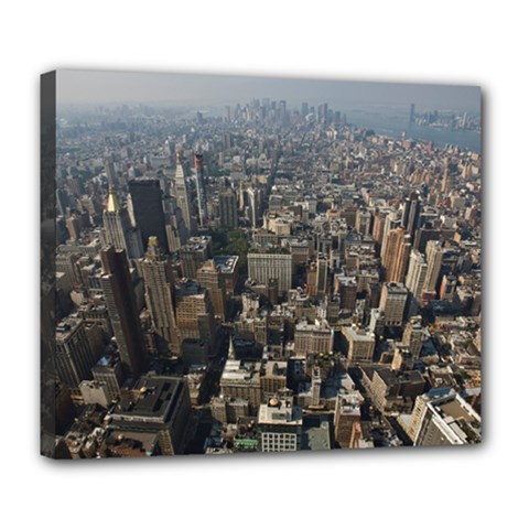 Manhattan 2 Deluxe Canvas 24  X 20   by trendistuff