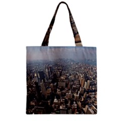 Manhattan 2 Zipper Grocery Tote Bags