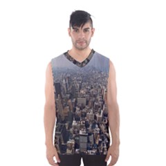 Manhattan 2 Men s Basketball Tank Top by trendistuff