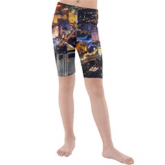 Las Vegas 1 Kid s Mid Length Swim Shorts by trendistuff