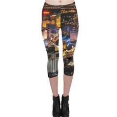 Las Vegas 1 Capri Leggings by trendistuff