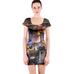 Las Vegas 1 Short Sleeve Bodycon Dresses