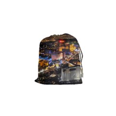 Las Vegas 1 Drawstring Pouches (xs)  by trendistuff