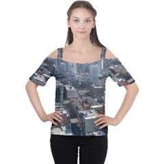 Chicago Women s Cutout Shoulder Tee