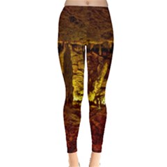 Volcano Cave Women s Leggings by trendistuff