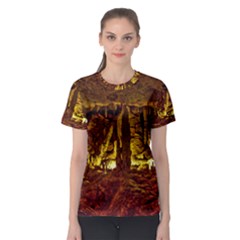 Volcano Cave Women s Sport Mesh Tees