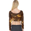 SKOCJAN CAVES Long Sleeve Crop Top View2