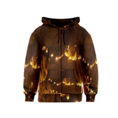 Skocjan Caves Kids Zipper Hoodies by trendistuff