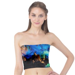 Reed Flute Caves 2 Women s Tube Tops by trendistuff