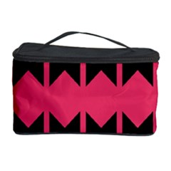 Rhombus And Stripes Pattern Cosmetic Storage Case