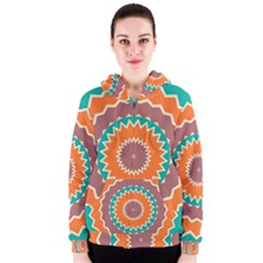 Hypnotic Star Women s Zipper Hoodie by LalyLauraFLM