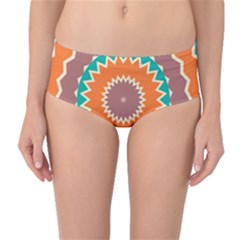 Hypnotic Star Mid-waist Bikini Bottoms