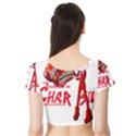 Michael Andrew Law s Mal Girl & Mr.BBQ Pork Short Sleeve Crop Top View2