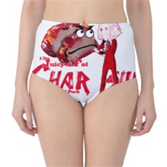 Michael Andrew Law s Mal Girl & Mr Bbq Pork High-waist Bikini Bottoms by michaelandrewlaw