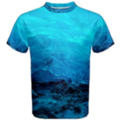 Mendenhall Ice Caves 3 Men s Cotton Tees by trendistuff