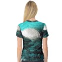 MENDENHALL ICE CAVES 2 Women s V-Neck Sport Mesh Tee View2