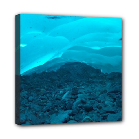 Mendenhall Ice Caves 1 Mini Canvas 8  X 8  by trendistuff