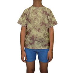 Deserttarn Kid s Short Sleeve Swimwear