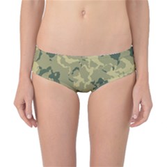 Greencamouflage Classic Bikini Bottoms