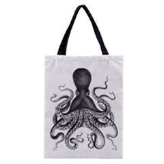 Vintage Octopus Classic Tote Bags