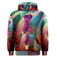 The Dreamer Men s Zipper Hoodies by bluezelle