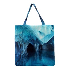 Marble Caves 3 Grocery Tote Bags